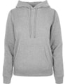 Dames Hoodie Basic Build Your Brand BB007 Heather Grey